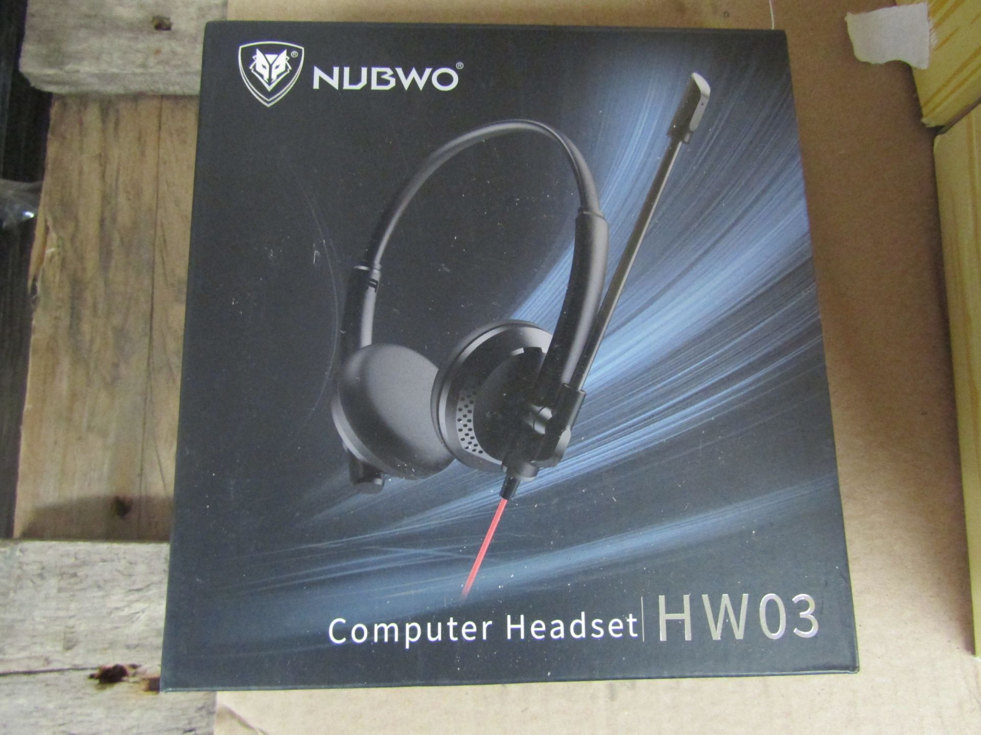 Nubwo Computer Headset, HWO3, Unchecked & Boxed.