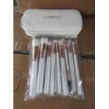 10x Lumina Lux 12 piece Brush set and carry case - New & Packaged.