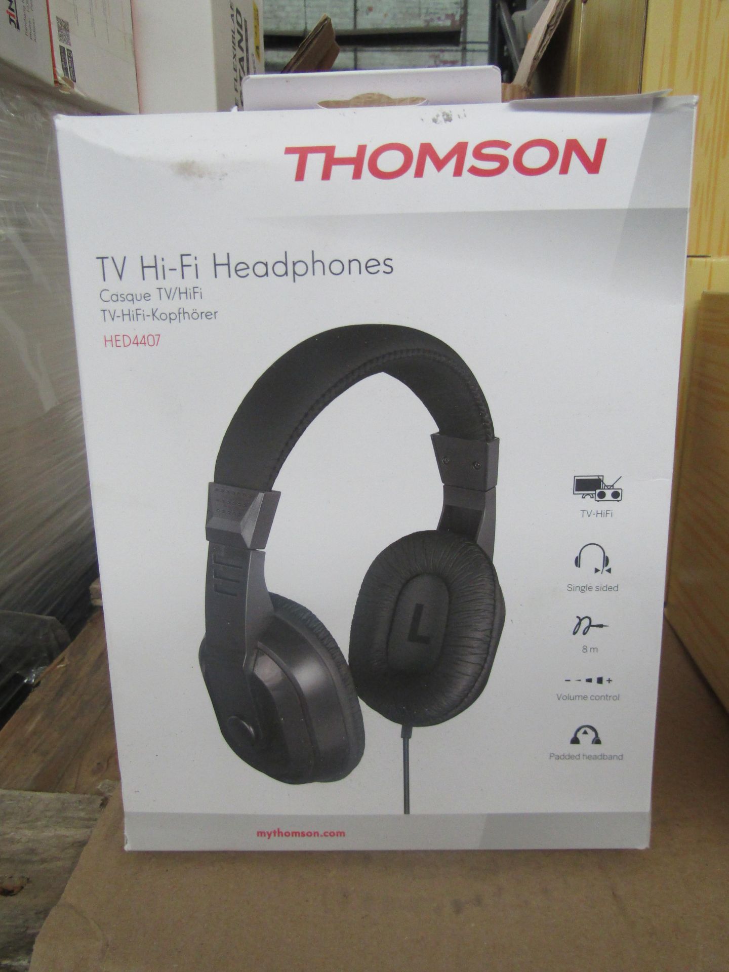 Thomson HI-FI Headphones, Unchecked & Boxed.