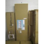 4-Tier Bookcase White, Size: W30xD23.5xH106cm - Unchecked & Boxed.