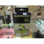 Ultra Durable Triple Layer Latex Superhose Expands To 100FT - Unchecked & Boxed.