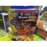 Brainstorm 2in1 T-Rex Buzz Wire - Unchecked & Boxed.