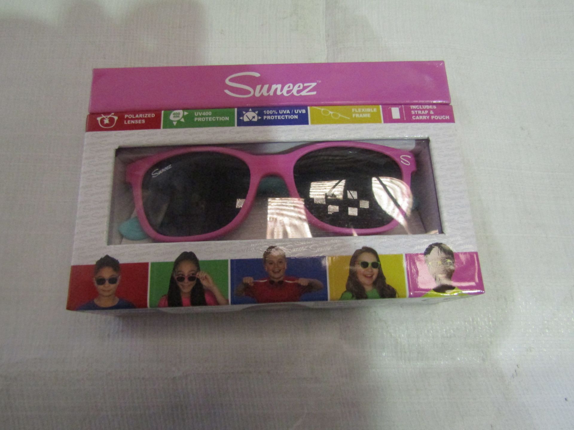 10x Suneez Sun Glasses, Pink - New & Boxed.