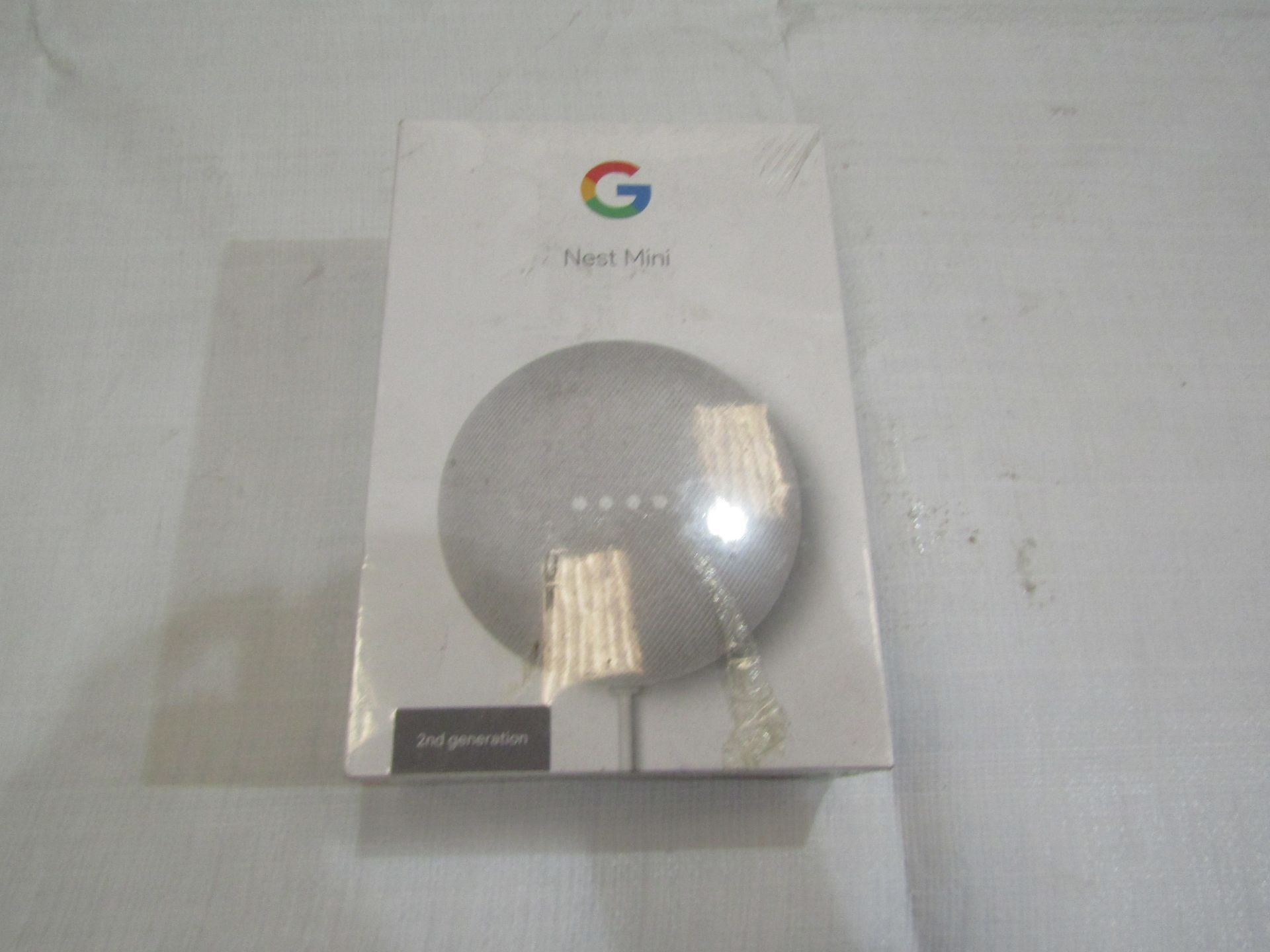 Google Nest Mini 2nd Generation - Unused & Factory Sealed - RRP £49.00