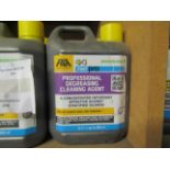 2x Fila 1L - Up To 200m PS87 Pro Professional Degreasing Cleaning Agent, A Concentrated Detergent