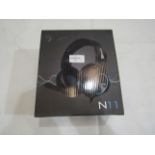 NUBWO Gaming Headset, N11 USB Headset with Microphone, Virtual 7.1 Surround Sound Gaming