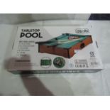 Asab Tabletop Pool Set - Unchecked & Boxed.