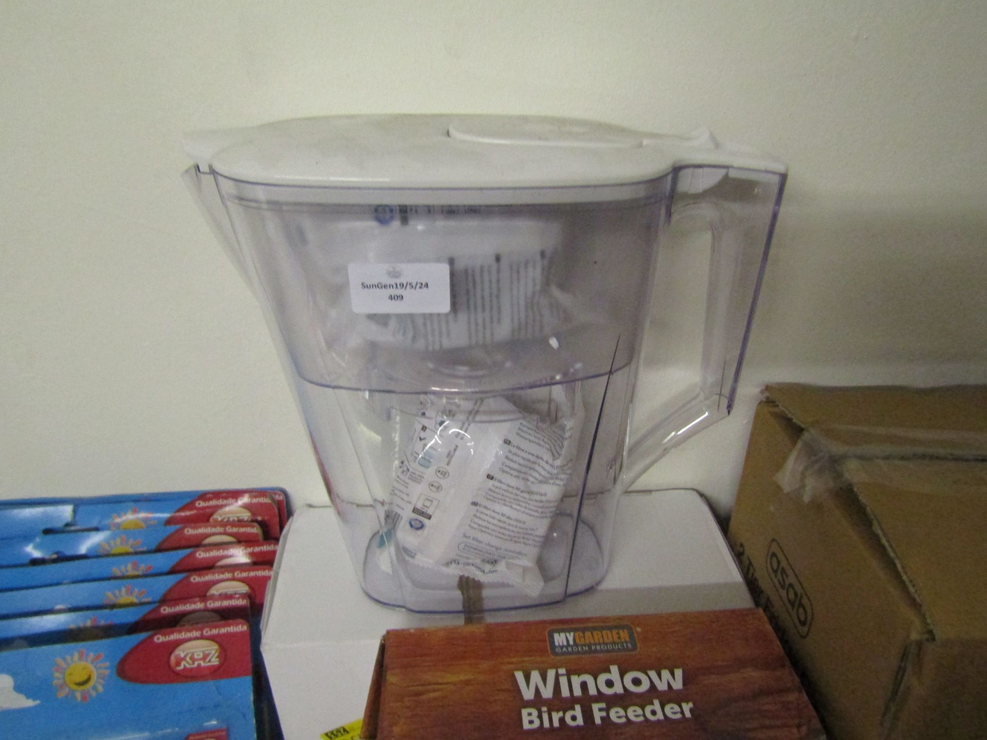 1Ltr Water Jug, Unchecked & Boxed.