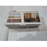 Lightnum LED Curtain Lights 8 Lightning Modes, Unused & Boxed.