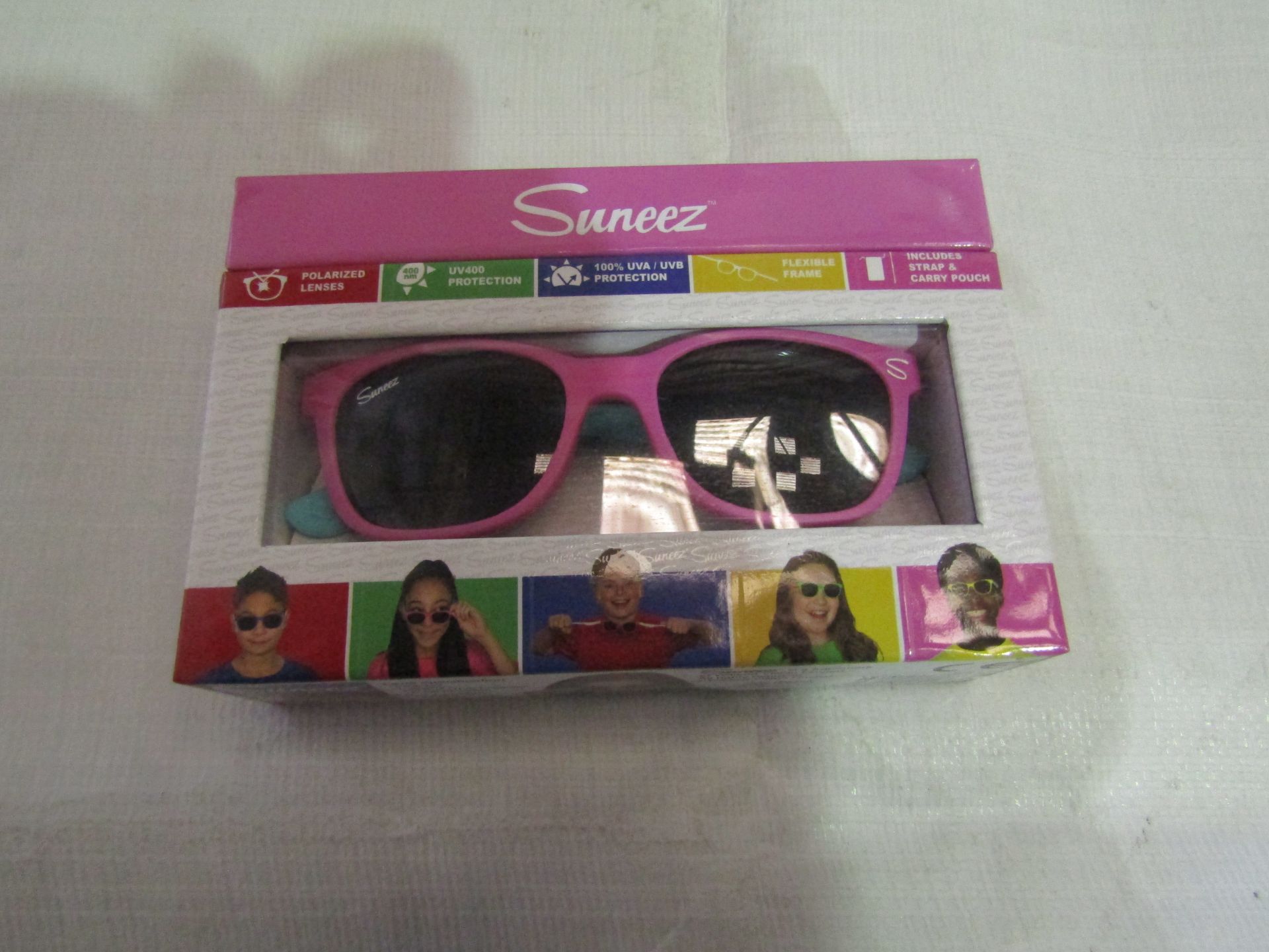 10x Suneez Sun Glasses, Pink - New & Boxed.