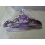 Asab 10 Pack Velvet Hangers, Purple - Unused & Packaged.