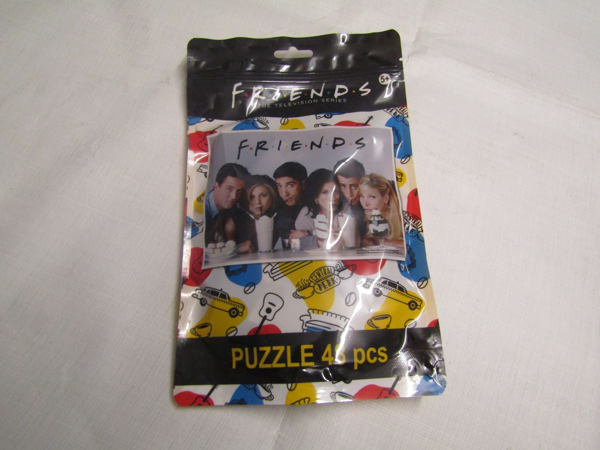 3x Boxes Of 12x Friends 48pc Puzzle Pouch - All New & Boxed.