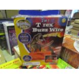 Brainstorm 2in1 T-Rex Buzz Wire - Unchecked & Boxed.