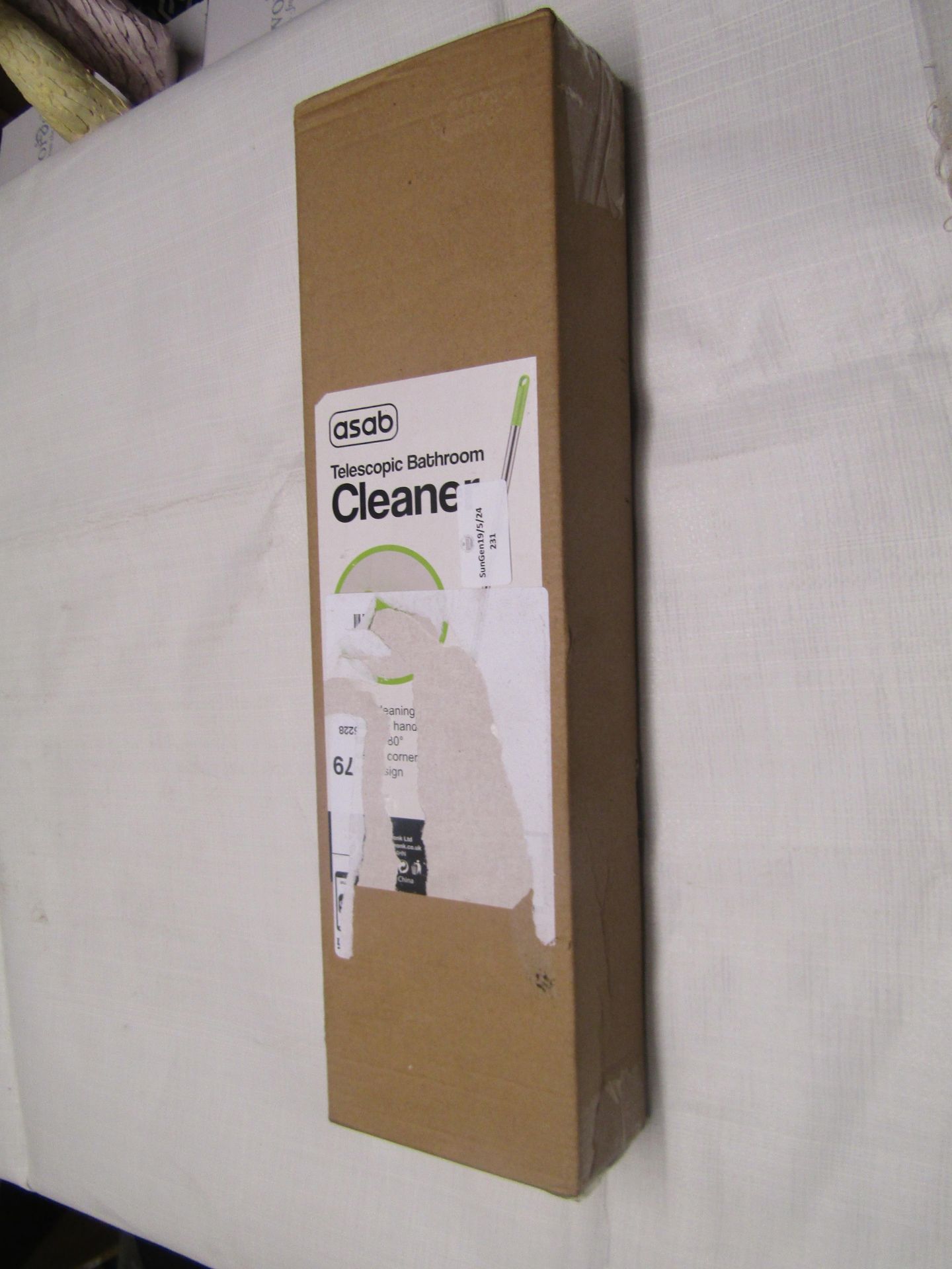 Asab Telescopic Bathroom Cleaner, Unchecked & Boxed.