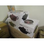 Box Of 2 Scoop Juicers, Colours May Vary, Unchecked & Boxed.