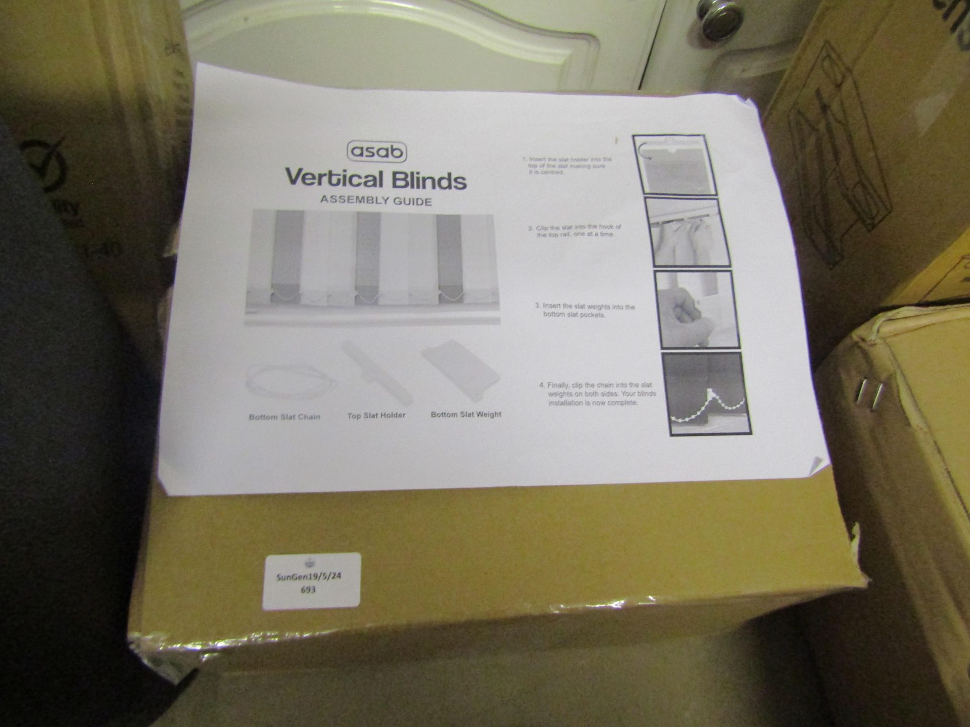 Asab Vertical Blinds - Looks Unused & Boxed.