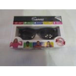 5x Suneez Sun Glasses, Black - New & Boxed.