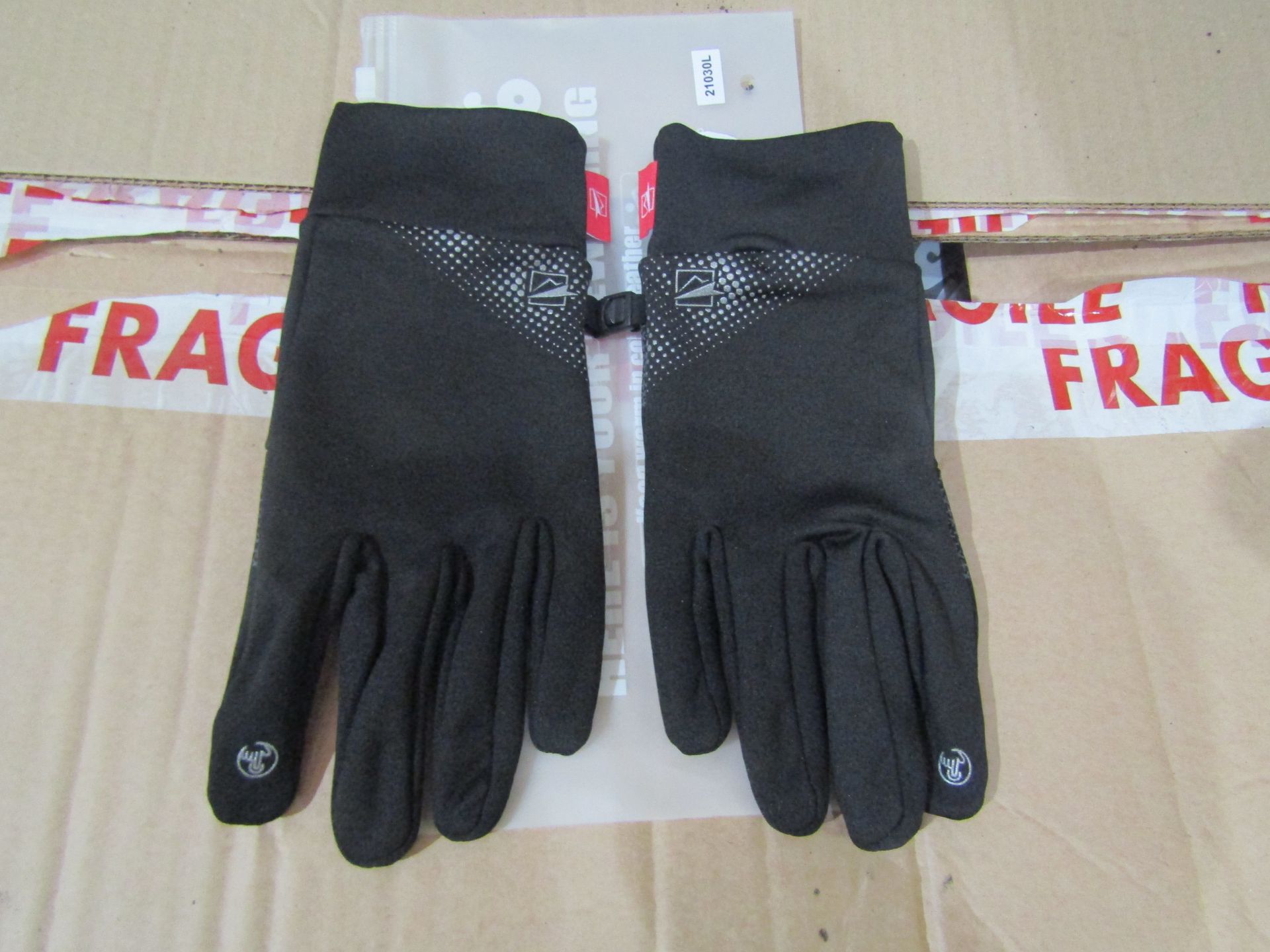 10x Pairs of Unusex Sports Gloves Black Size L New & Packaged