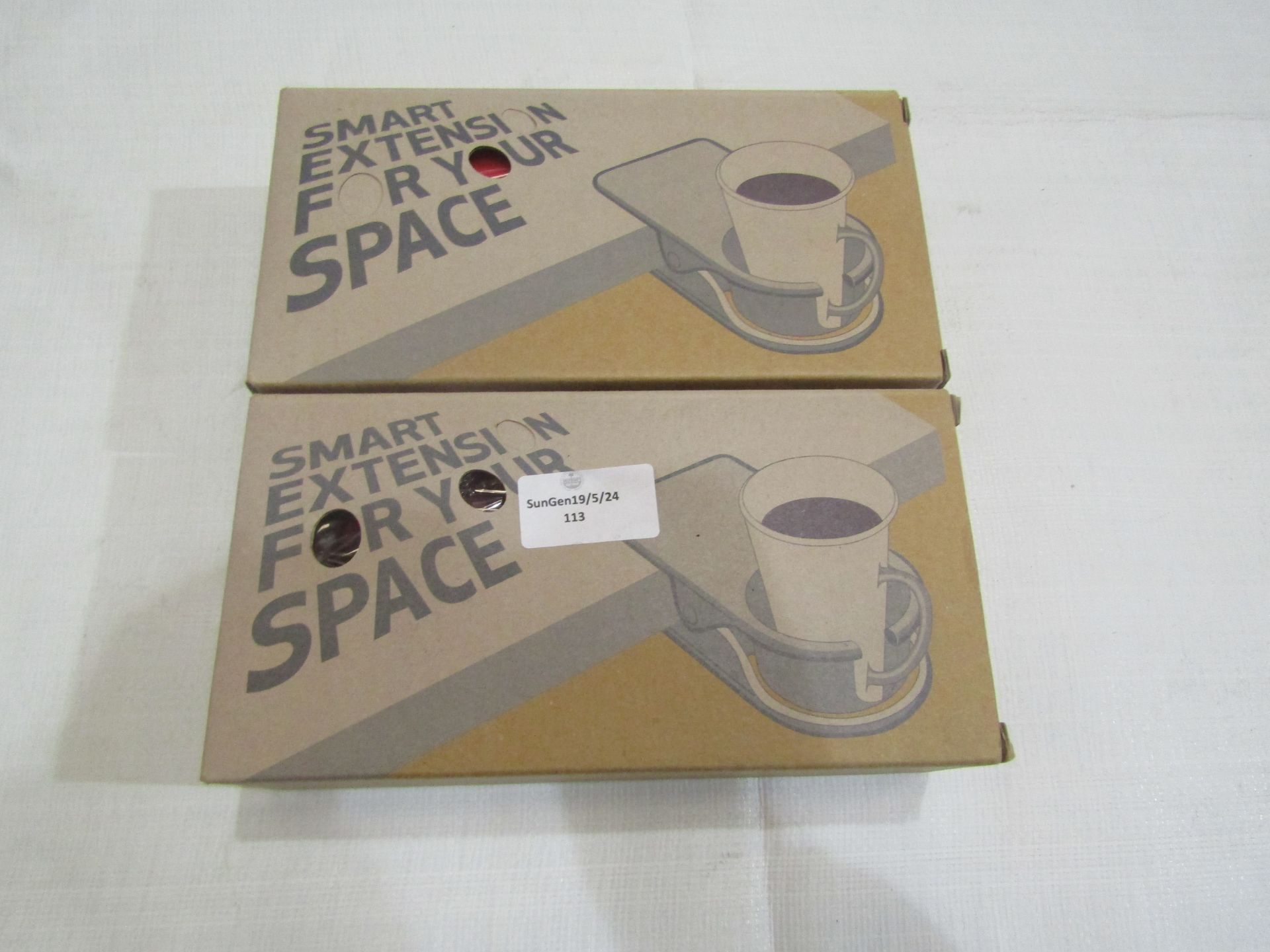 2x Drinking Cup Holder - Both Unchecked & Boxed.