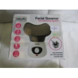 Asab Facial Steamer, Spa Treament For Soft & Silky Smooth Skin - Unchecked & Boxed.