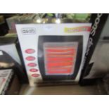 Asab Portable Halogen Heater, 400/800w - Unchecked & Boxed.
