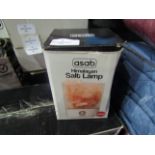 Asab Himalayan Salt Lamp, Sqaure - Unchecked & Boxed.