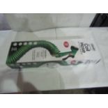 Asab 100ft Flexible Coil Hose With 5 Function Spray Gun - Unchecked & Boxed.