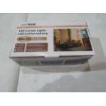 Lightnum LED Curtain Lights 8 Lightning Modes, Unused & Boxed.