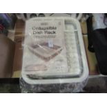 Asab Collapsible Dish Rack - Unused & Packaged.