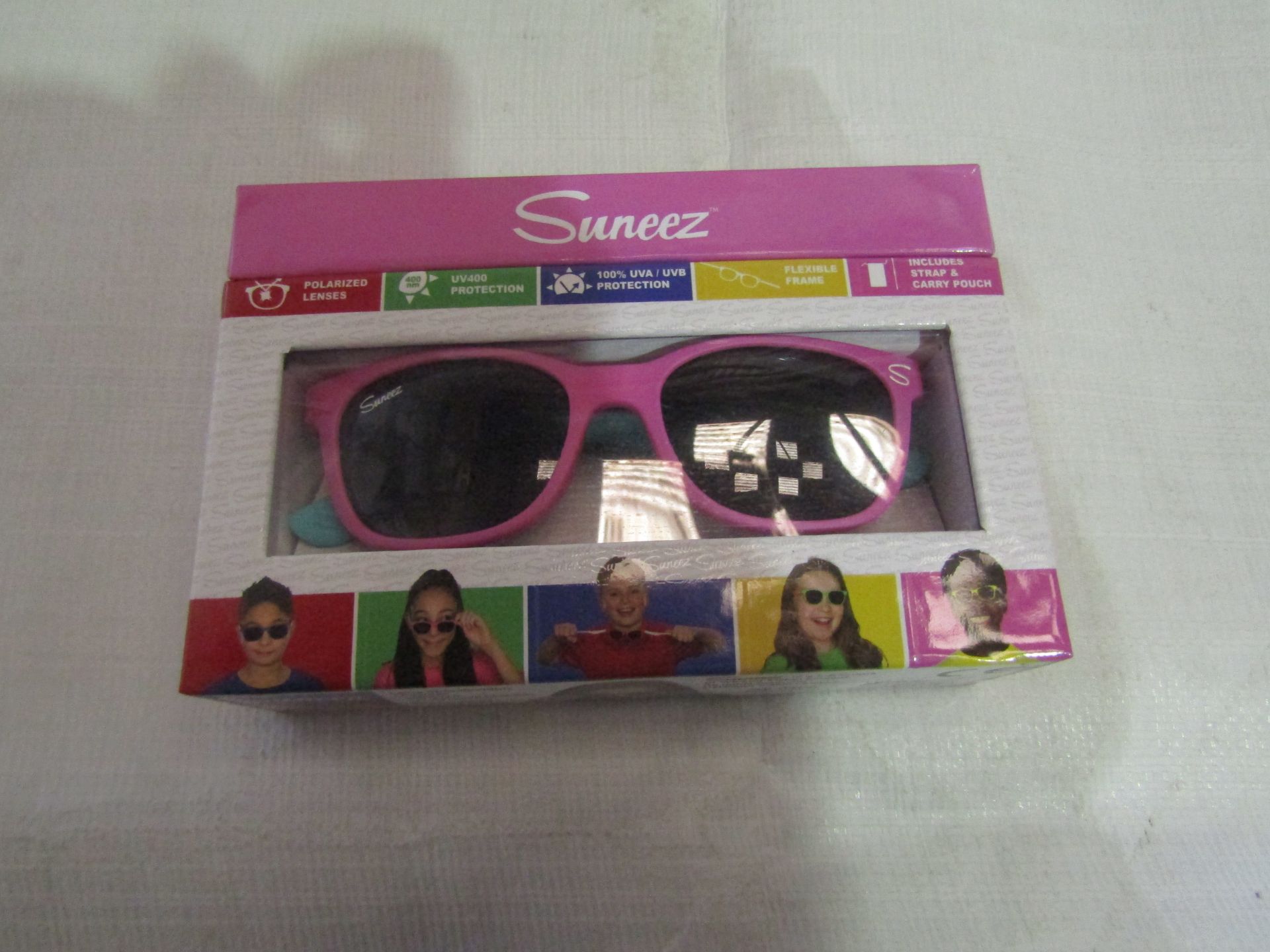 10x Suneez Sun Glasses, Pink - New & Boxed.