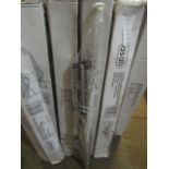 2x Asab 5 Arm Wall Mounted Clothes Airer, Unchecked & Boxed.