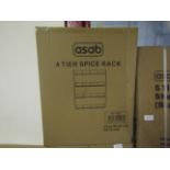 2x Asab 4-Tier Spice Rack - Both Unchecked & Boxed.