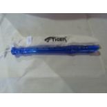 Tiger Transparent Acrylic Childrens Flute, Blue Good Condition In Bag.