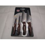 Cudi 4 Pack Knife Set - New & Packaged.