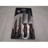 Cudi 4 Pack Knife Set - New & Packaged.