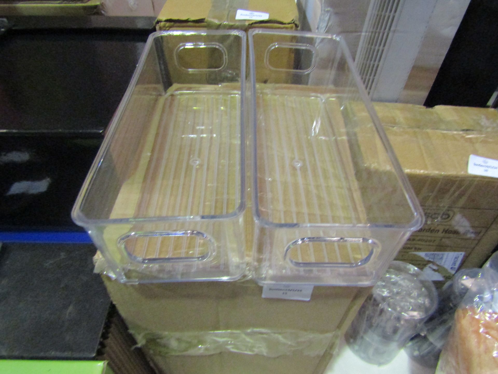 Asab 14pc Plastic Drawer Organiser Trays, Unchecked & Boxed.