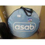 Asab Pop-Up Beach Tent - Unchecked & Packaged.