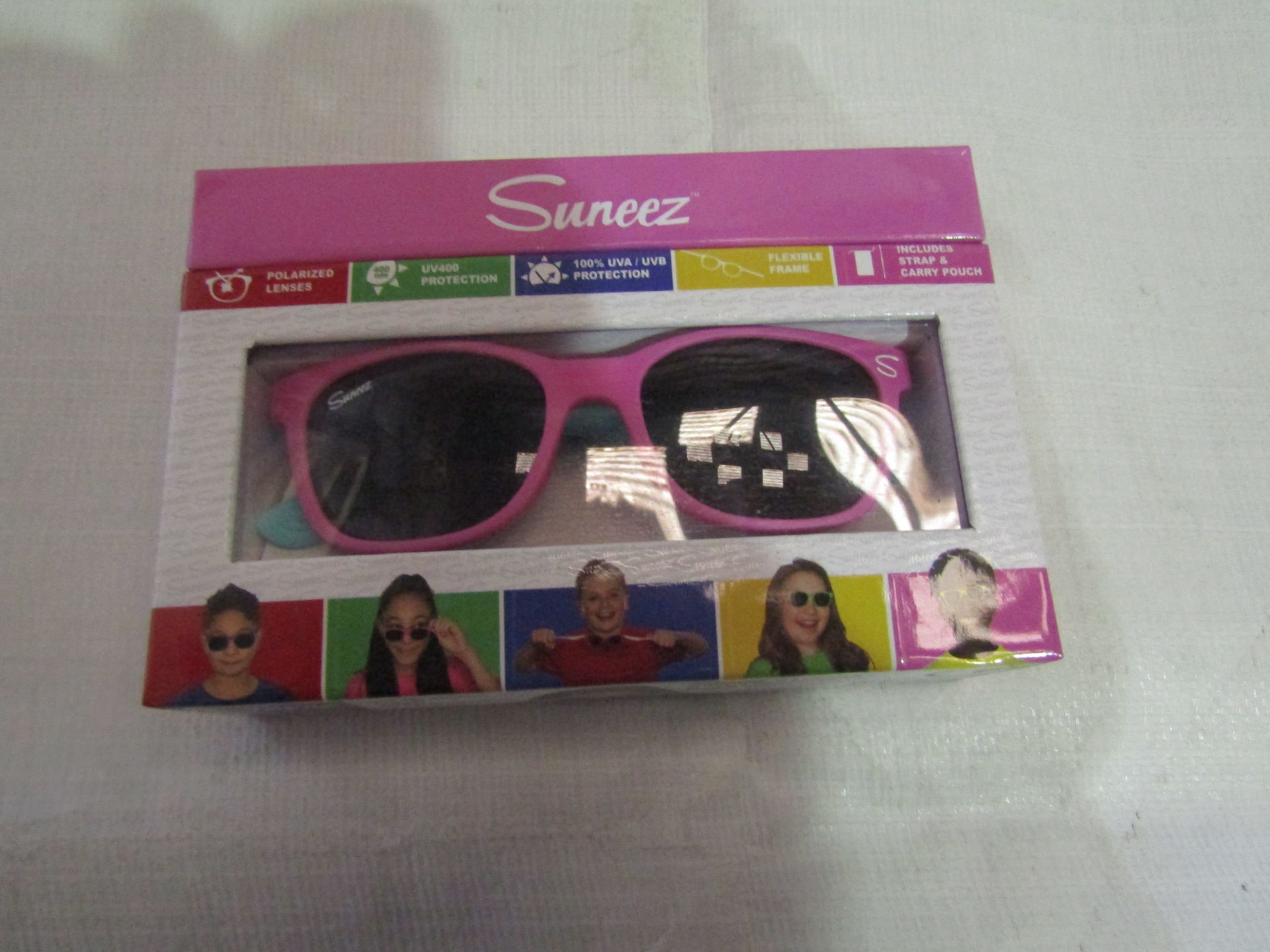 10x Suneez Sun Glasses, Pink - New & Boxed.