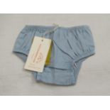 5 X Pairs of Chambray Bloomers Aged 0-3 Months New & Packaged RRP £8