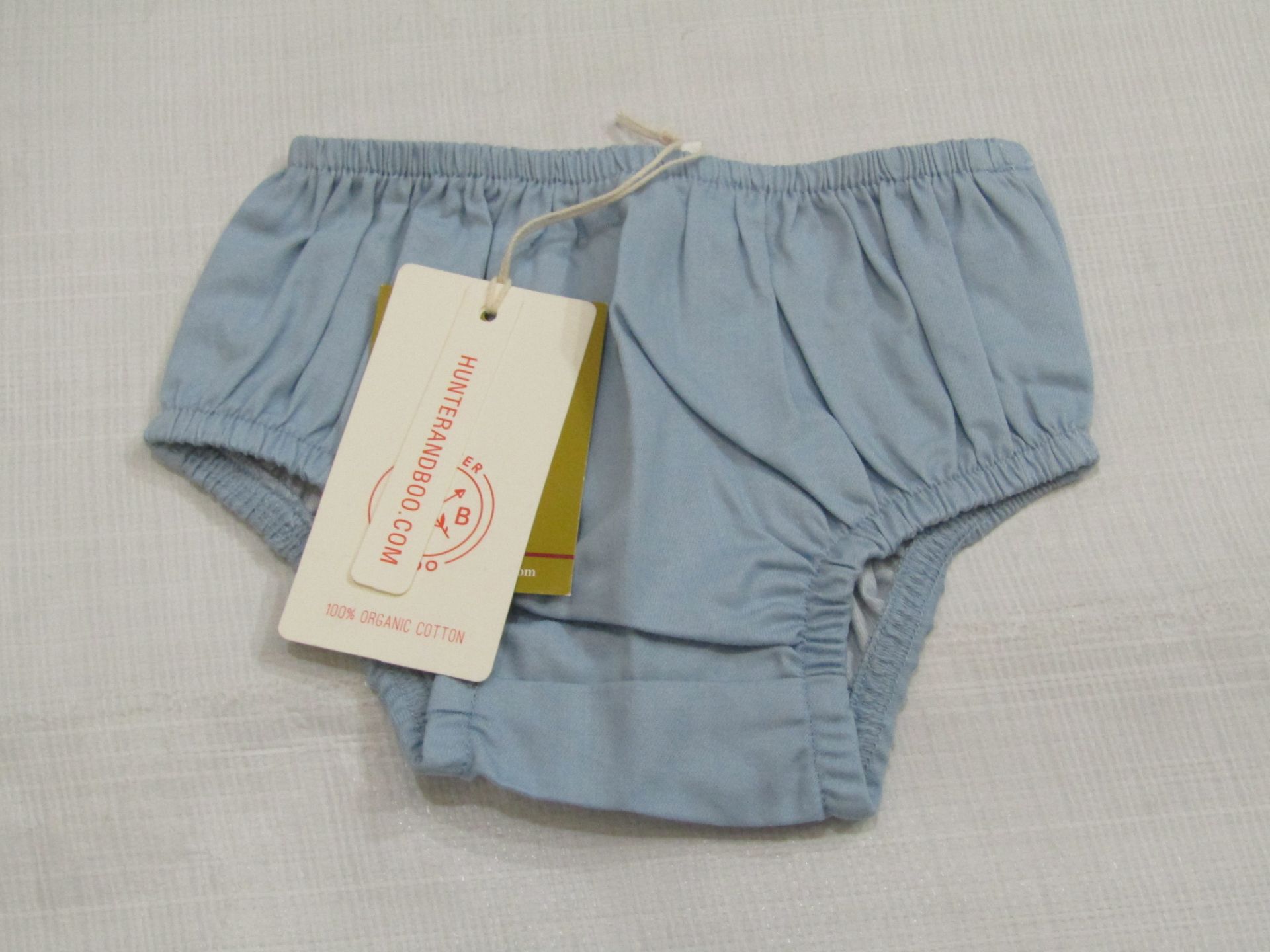 5 X Pairs of Chambray Bloomers Aged 0-3 Months New & Packaged RRP £8