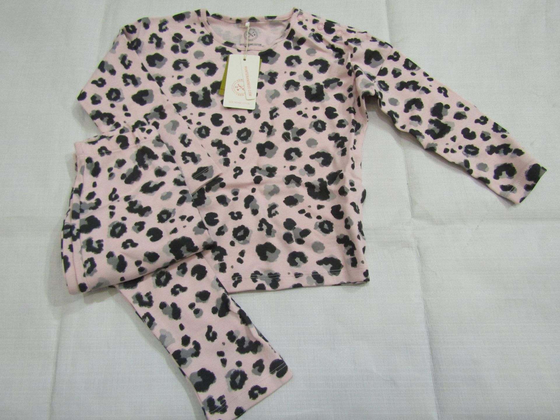 Hunter & Boo Yala Pink Pyamas Aged 4-5 yrs New & Packaged RRP £26