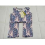 Hunter & Boo Jumpsuit Boo Print Aged 2-3 yrs New & Packaged RRP £25