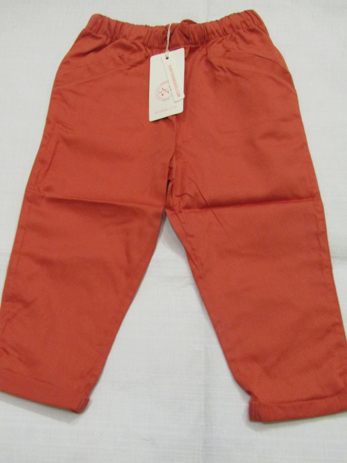 Hunter & Boo Trouser Terracotta Aged 18-24 Months New & Packaged RRP £24