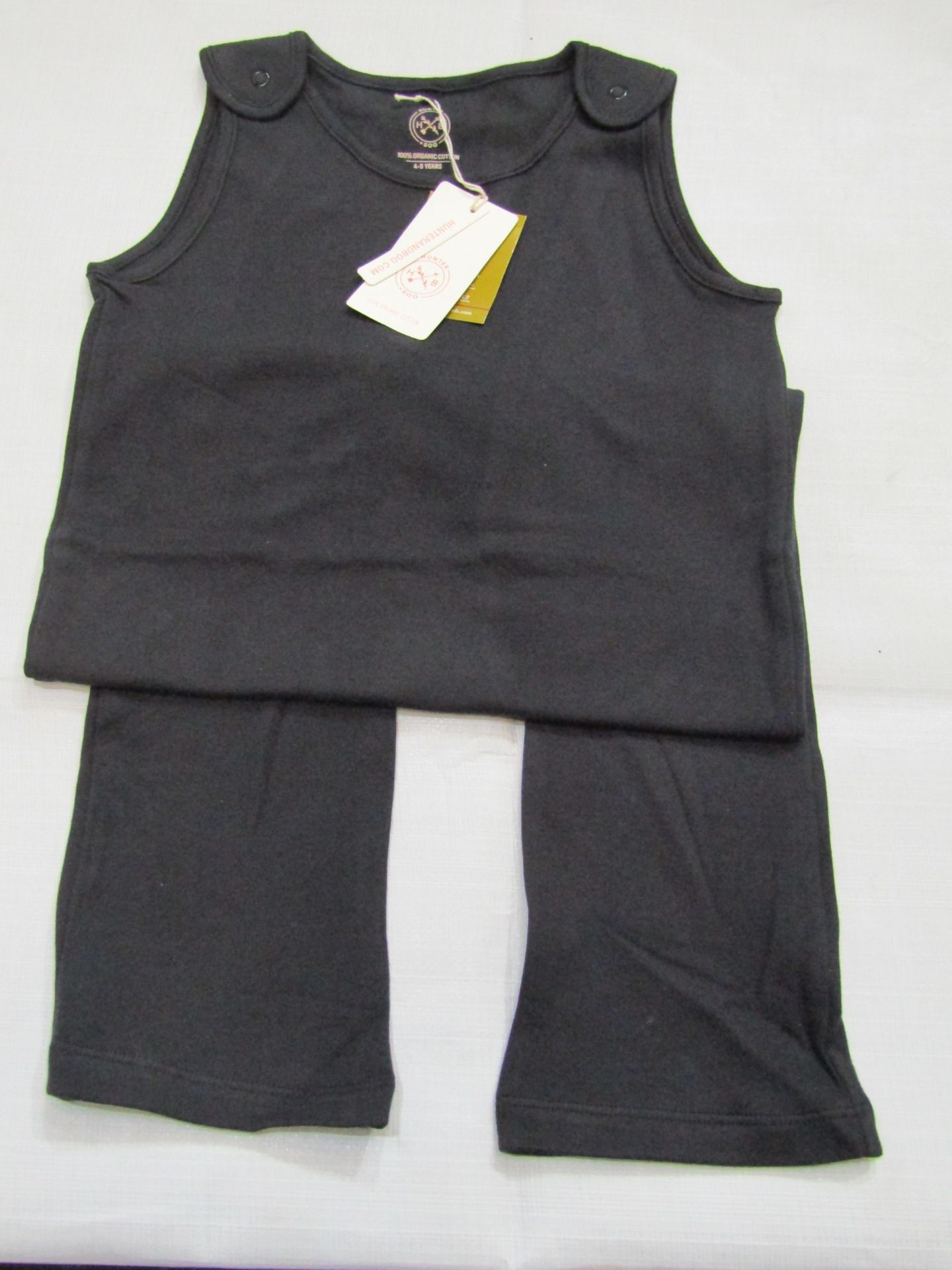 Hunter & Boo jumpsuit Black Aged 4-5 yrs New & Packaged RRP £25