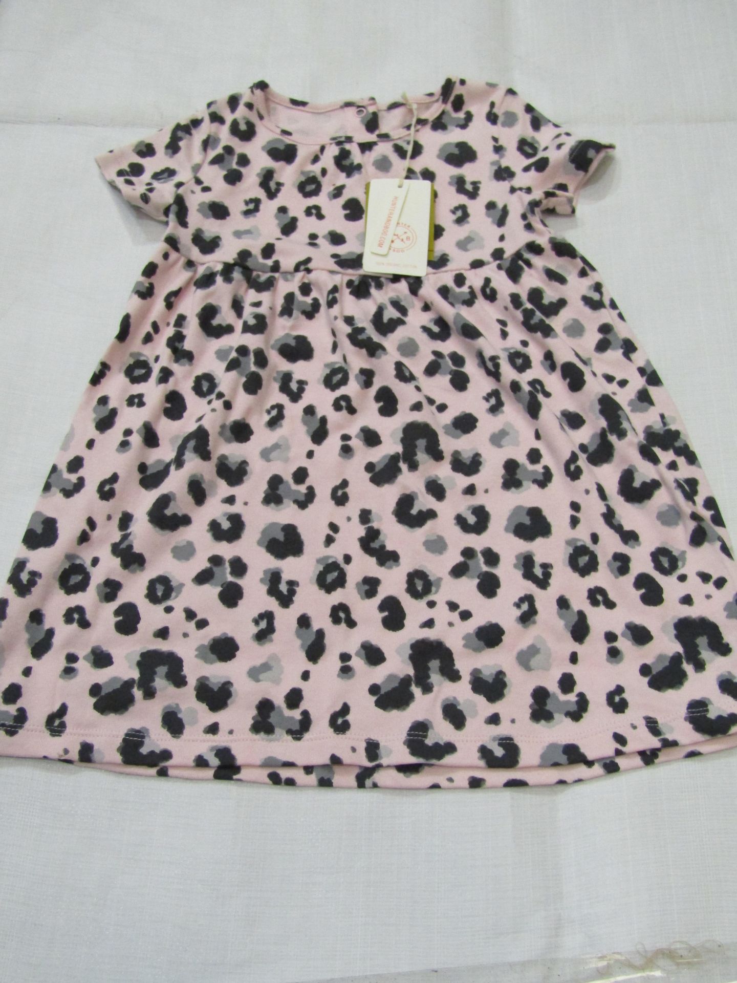 Hunter & Boo Yala Pink Dress Aged 3-4 yrs New & Packaged RRP £25