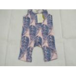 Hunter & Boo Jumpsuit Boo Print Aged 0-3 Months New & Packaged RRP £25