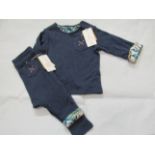 Hunter & Boo Reversible Sweater & Leggings Palawan/Navy Aged 12-24 Months New & Packaged RRP Sweater