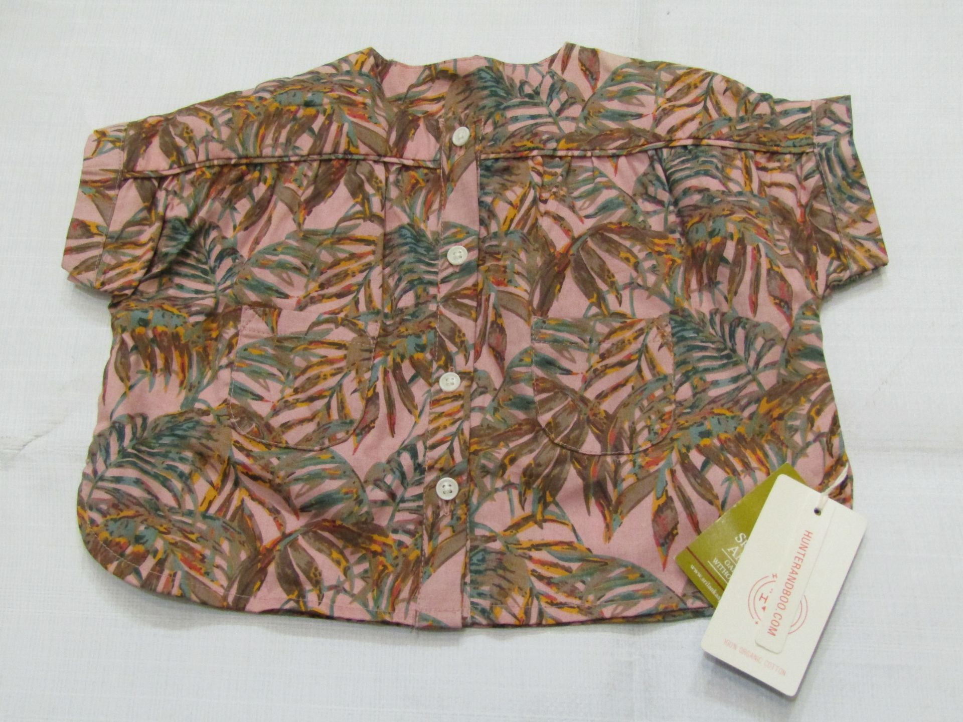 Hunter & Boo Nude Palawan Blouse Aged 6-12 Months New & Packaged RRP £21 - Image 2 of 2