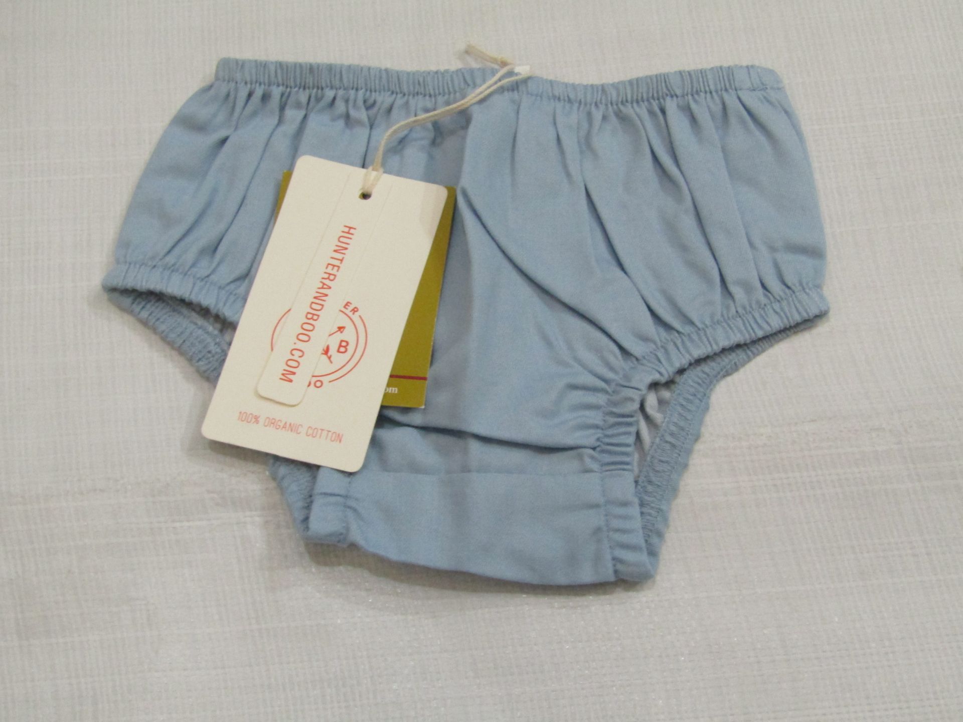 5 X Pairs of Chambray Bloomers Aged 3-6 Months New & Packaged RRP £8