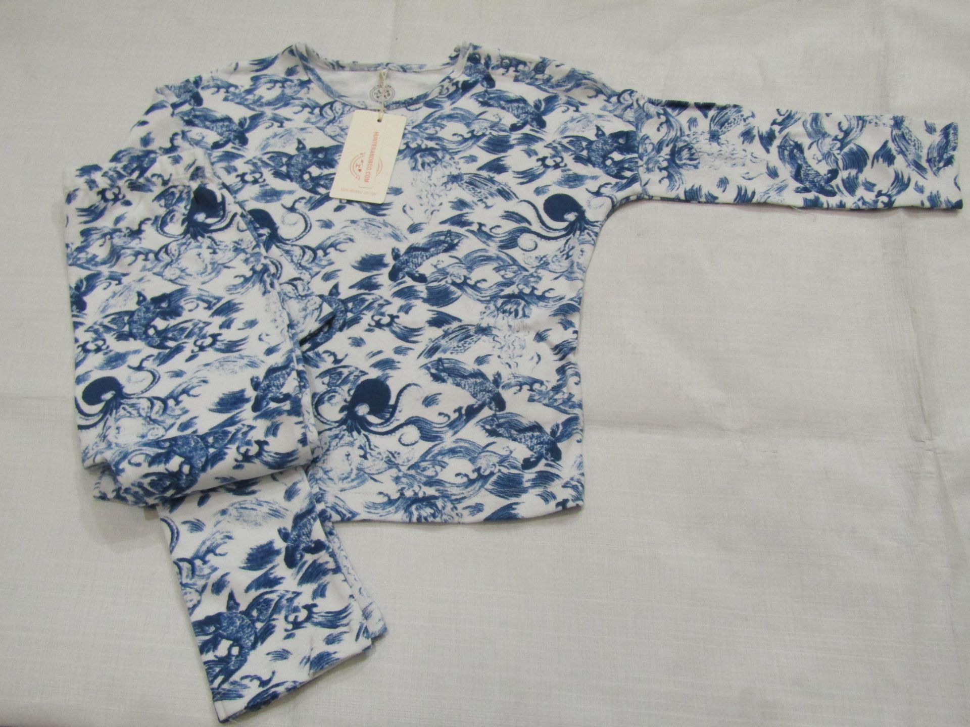 Hunter & Boo Kayio Print Pyjamas Aged 3-4 yrs New & Packaged RRP £26